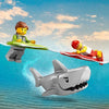 LEGO City 60453 Veicolo di salvataggio sulla spiaggia - Giocattolo per bambini di 6 anni con squalo