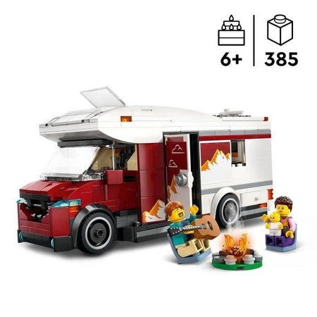 LEGO City 60454 Adventure Camper Van - Giocattolo da costruzione per bambini dai 6 anni in su