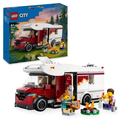 LEGO City 60454 Adventure Camper Van - Giocattolo da costruzione per bambini dai 6 anni in su