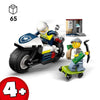 LEGO City 60455 Inseguimento in moto della polizia - Set di costruzioni per bambini dai 4 anni in su