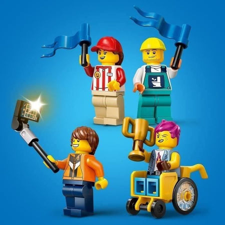 LEGO City 60460 Zero Limits: Rampa per auto da corsa - Gioco di costruzione per bambini dai 6 anni in su