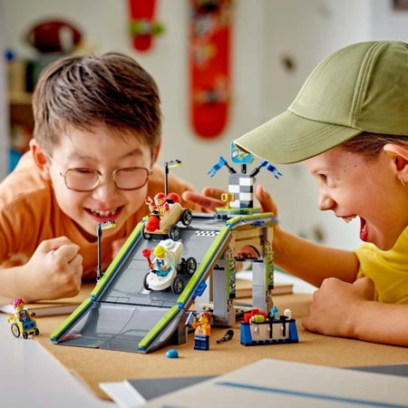 LEGO City 60460 Zero Limits: Rampa per auto da corsa - Gioco di costruzione per bambini dai 6 anni in su