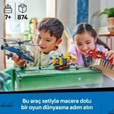 LEGO City 60462 Elicottero, camion dei pompieri e sottomarino modulare - Giocattolo per bambini di 7 anni