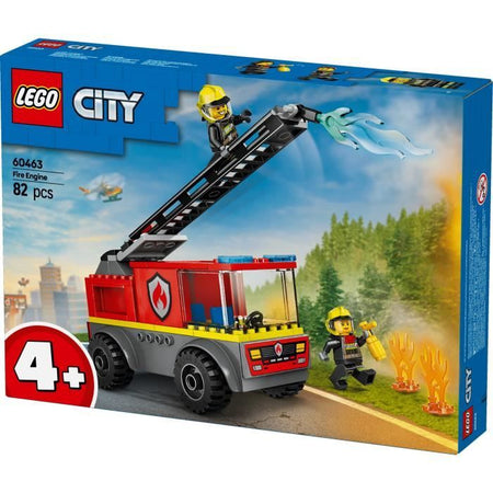 LEGO City 60463 Autopompa con scala - Set da costruzione - Bambini dai 4 anni in su