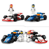 LEGO City 60464 Auto da corsa Williams Racing e Haas F1 F1 - Giocattolo per bambini dai 4 anni