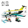 LEGO City 60465 Ambulanza di soccorso aereo - Set di costruzioni per bambini dai 6 anni in su