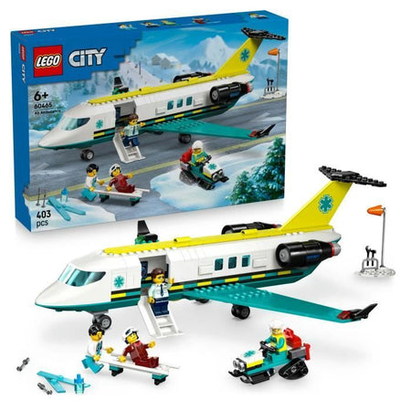 LEGO City 60465 Ambulanza di soccorso aereo - Set di costruzioni per bambini dai 6 anni in su