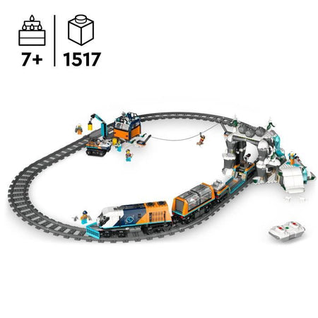 LEGO City 60470 Arctic Explorers Express - Gioco per ragazzi dai 7 anni in su