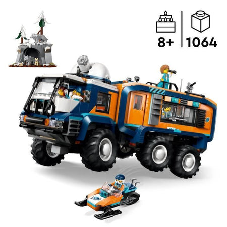 LEGO City 60471 Camion scientifico degli esploratori artici - Gioco per bambini di 8 anni