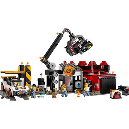 LEGO City 60472 Car Junkyard - Giocattolo da costruzione per bambini e bambine dai 7 anni