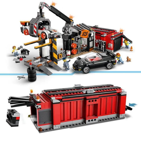 LEGO City 60472 Car Junkyard - Giocattolo da costruzione per bambini e bambine dai 7 anni