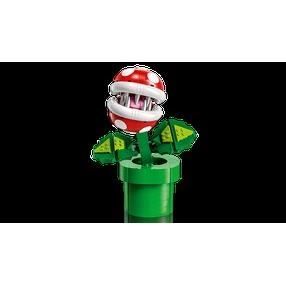 LEGO Super Mario 71426 Pianta Piranha, Figura Articolata con Tubo e 2 Pezzi, Modello per Adulti, Idea Regalo