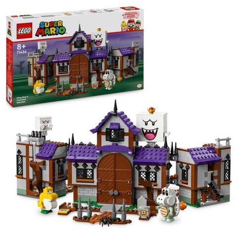 LEGO Super Mario 71436 La villa stregata di Re Boo - Set da collezione Nintendo