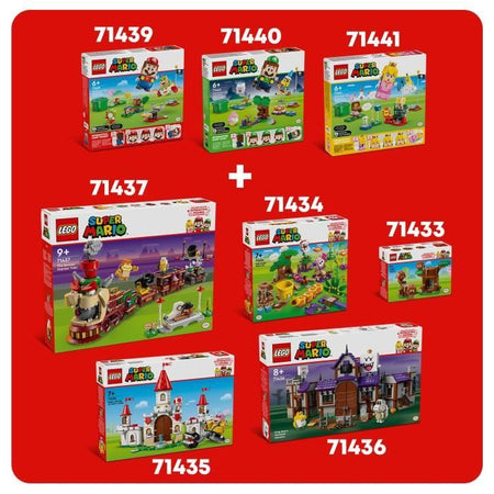 LEGO Super Mario 71436 La villa stregata di Re Boo - Set da collezione Nintendo