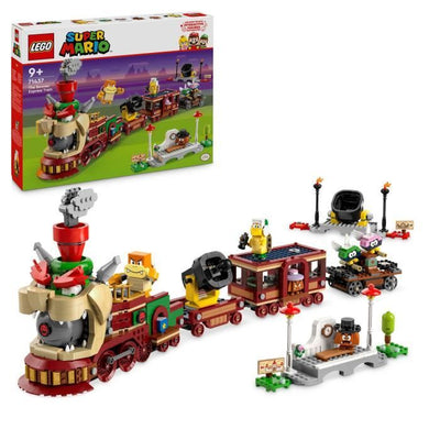 LEGO Super Mario 71437 Treno Espresso Bowser - Giocattolo con Personaggi Nintendo
