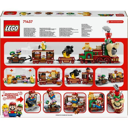 LEGO Super Mario 71437 Treno Espresso Bowser - Giocattolo con Personaggi Nintendo