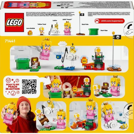 LEGO Super Mario 71441 Le Avventure di LEGO Peach Interactive - Giocattolo della Principessa