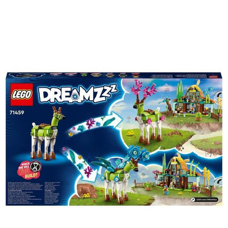 LEGO DREAMZzz 71459 Stalla Dream Creatures, Fattoria Giocattolo con Figura di Cervo 2 in 1
