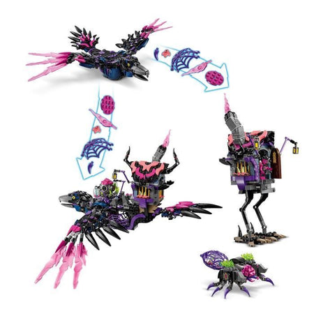 LEGO DREAMZzz 71478 Il corvo di mezzanotte della strega dell'incubo - Set modulare