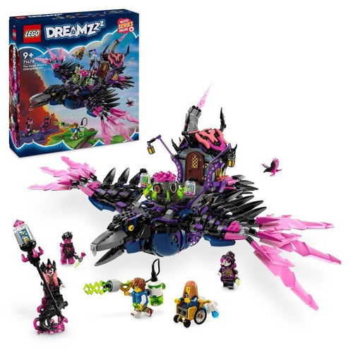 LEGO DREAMZzz 71478 Il corvo di mezzanotte della strega dell'incubo - Set modulare