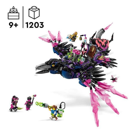 LEGO DREAMZzz 71478 Il corvo di mezzanotte della strega dell'incubo - Set modulare
