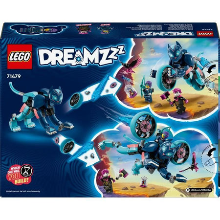 LEGO DREAMZzz 71479 Il gatto motociclista di Zoey - Set di animali - Motocicletta e minifigure per bambini