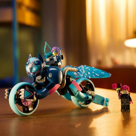 LEGO DREAMZzz 71479 Il gatto motociclista di Zoey - Set di animali - Motocicletta e minifigure per bambini