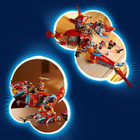 LEGO DREAMZzz 71484 Dinosauro Robot C-Rex di Cooper - Minifigure di T. rex o pterodattilo