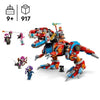 LEGO DREAMZzz 71484 Dinosauro Robot C-Rex di Cooper - Minifigure di T. rex o pterodattilo