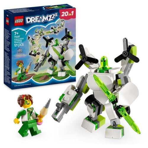 LEGO DREAMZzz 71487 Avventure Z-Blob: robot e veicoli - Gioco di ruolo 20 in 1