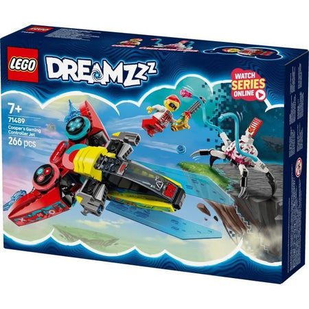 LEGO DREAMZzz 71489 L'aereo con joystick di Cooper - Giocattolo da costruzione 3 in 1