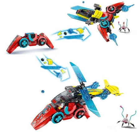 LEGO DREAMZzz 71489 L'aereo con joystick di Cooper - Giocattolo da costruzione 3 in 1