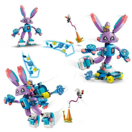 LEGO DREAMZzz 71490 Izzie e Bunchurro il Coniglio Giocatore - Giocattolo costruibile 3 in 1