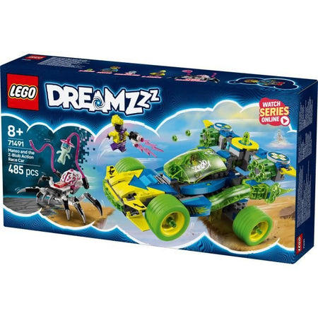 LEGO DREAMZzz 71491 L'Auto da Corsa di Mateo e Z-Blob - Giocattolo costruibile 3 in 1