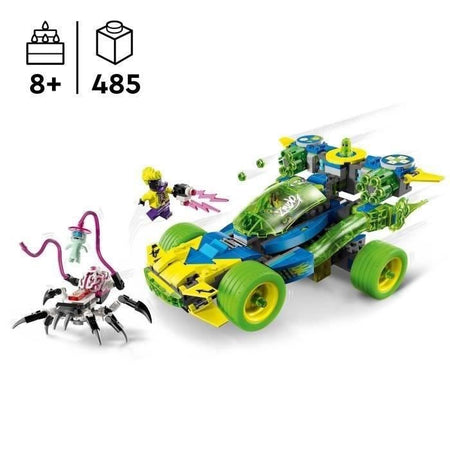 LEGO DREAMZzz 71491 L'Auto da Corsa di Mateo e Z-Blob - Giocattolo costruibile 3 in 1