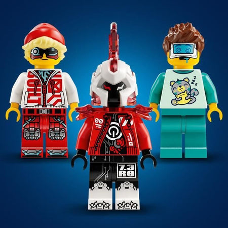 LEGO DREAMZzz 71497 Il Robot Tigre di Cooper e il Pilota di Zero - Giocattolo costruibile 3 in 1