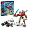 LEGO DREAMZzz 71497 Il Robot Tigre di Cooper e il Pilota di Zero - Giocattolo costruibile 3 in 1