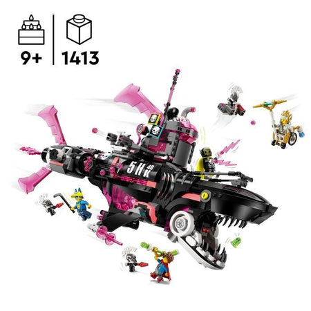 LEGO Dreamzzz 71500 Sottomarino Nightmare Shark - Gioco creativo per ragazzi dai 9 anni