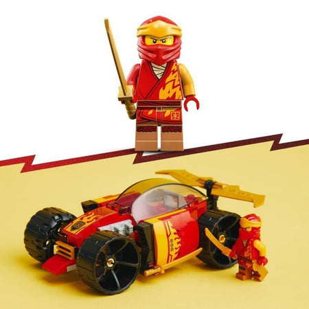LEGO NINJAGO 71780 L'auto da corsa Ninja da Kai-evolution, giocattolo per auto, 2 in 1