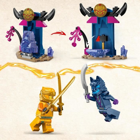 LEGO 71804 NINJAGO Il Robot da Combattimento di Arin, Giocattolo Ninja con Minifigure di Arin con Mini-Katana e Robot