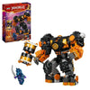 LEGO NINJAGO Il robot elementale di Cole dalla Terra, giocattolo con 2 personaggi, inclusa una minifigure di Cole, regalo Ninja 71806