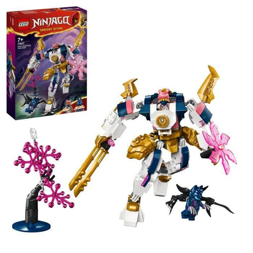 LEGO NINJAGO Robot Elementale della Tecnologia di Sora, Giocattolo per Bambini con Minifigure di Sora, Regalo Ninja, 71807