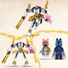 LEGO NINJAGO Robot Elementale della Tecnologia di Sora, Giocattolo per Bambini con Minifigure di Sora, Regalo Ninja, 71807