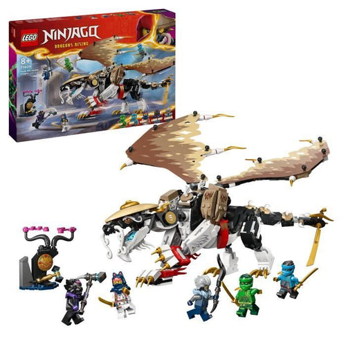 LEGO 71809 NINJAGO Equals the Dragon Master, giocattolo Ninja con 5 minifigure Ninja inclusi i personaggi Lloyd e Nya