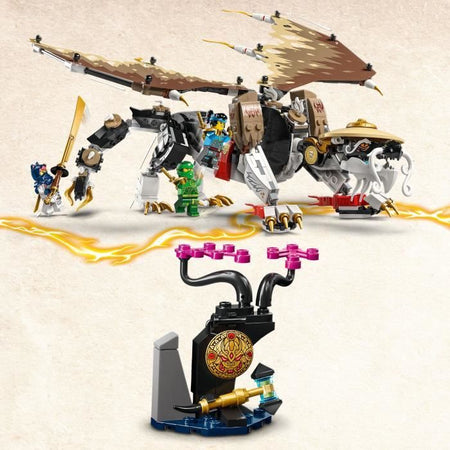 LEGO 71809 NINJAGO Equals the Dragon Master, giocattolo Ninja con 5 minifigure Ninja inclusi i personaggi Lloyd e Nya