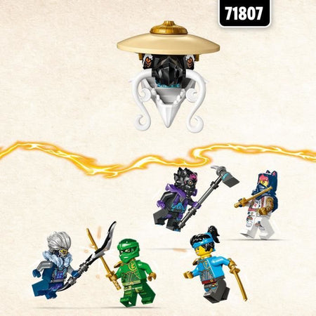 LEGO 71809 NINJAGO Equals the Dragon Master, giocattolo Ninja con 5 minifigure Ninja inclusi i personaggi Lloyd e Nya
