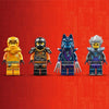 LEGO NINJAGO 71811 Buggy fuoristrada Ninja di Arin, set con drago e 4 minifigure