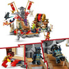 LEGO NINJAGO 71818 Arena di battaglia del torneo - Giocattolo d'azione Ninja per bambini