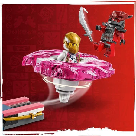 LEGO NINJAGO 71824 La Top Spinjitzu del Drago di Sora - Gioco di costruzioni per bambini di 6 anni
