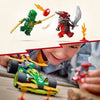 LEGO NINJAGO 71828 Auto da corsa pull-back di Lloyd - Giocattolo da costruzione
